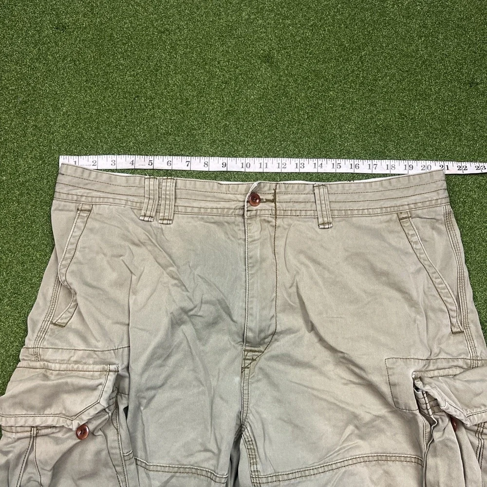 Polo Ralph Lauren Mountain Green Classic Chino Cargo Shorts Men's Size 42
